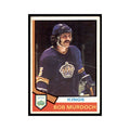1974 O-Pee-Chee Bob Murdoch RC (Damaged) Los Angeles Kings #194