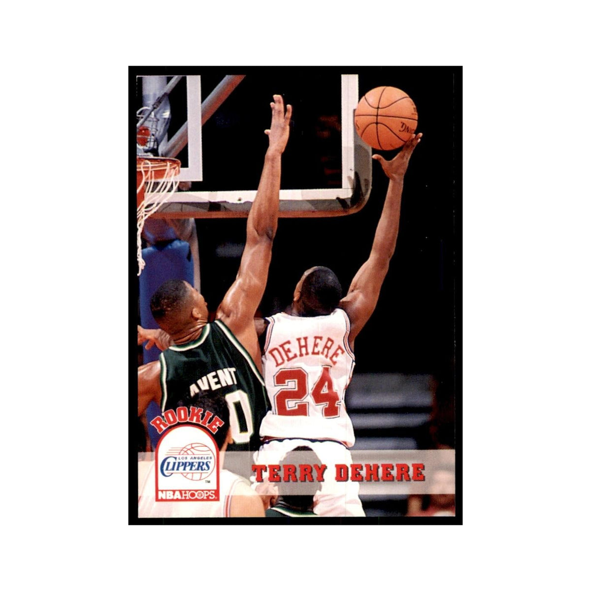 1993 NBA Hoops Terry Dehere RC Basketball Cards #351