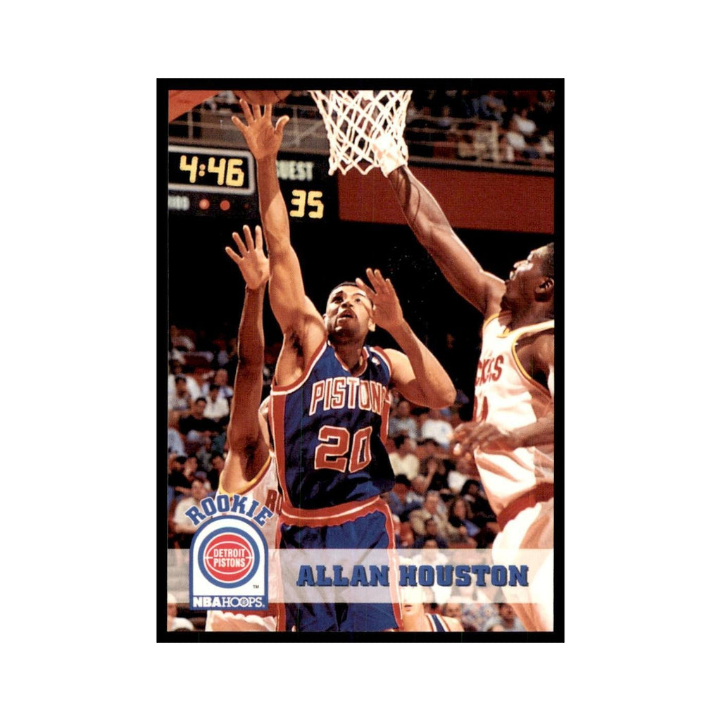 1993 NBA Hoops Allan Houston RC Basketball Cards #332