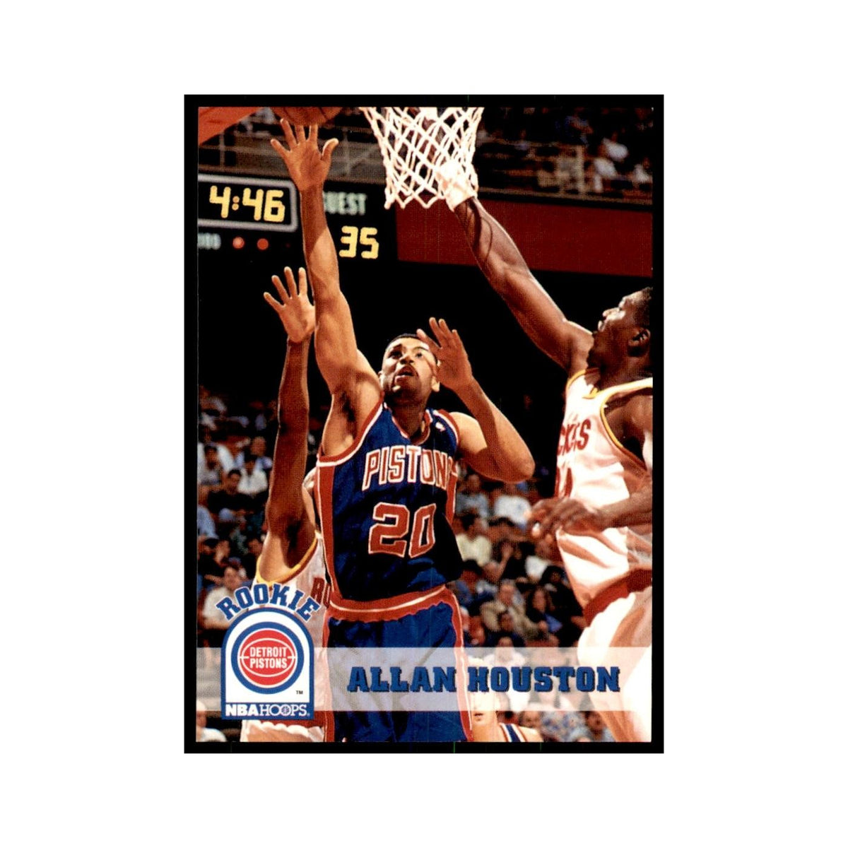 1993 NBA Hoops Allan Houston RC Basketball Cards #332