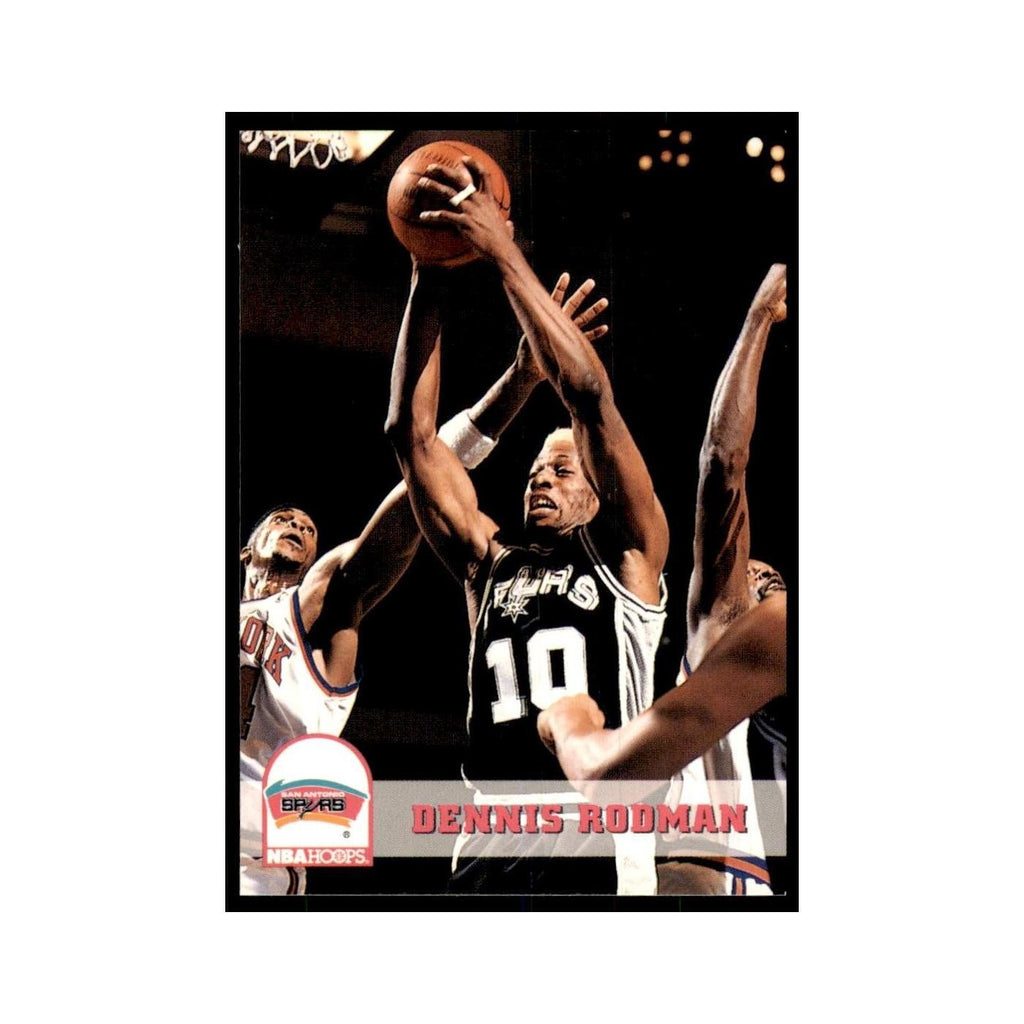 1993 NBA Hoops Dennis Rodman Basketball Cards #405