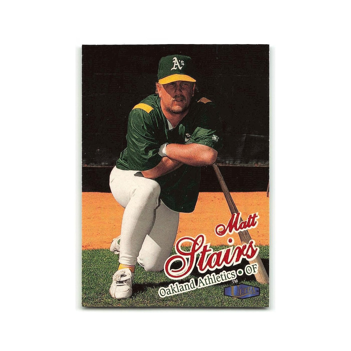 Matt Stairs 1998 Fleer Ultra #16 Oakland Athletics Baseball Card NM