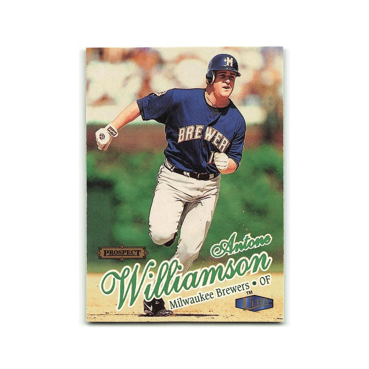 Antone Williamson Rookie 1998 Fleer Ultra #234 Milwaukee Brewers NM