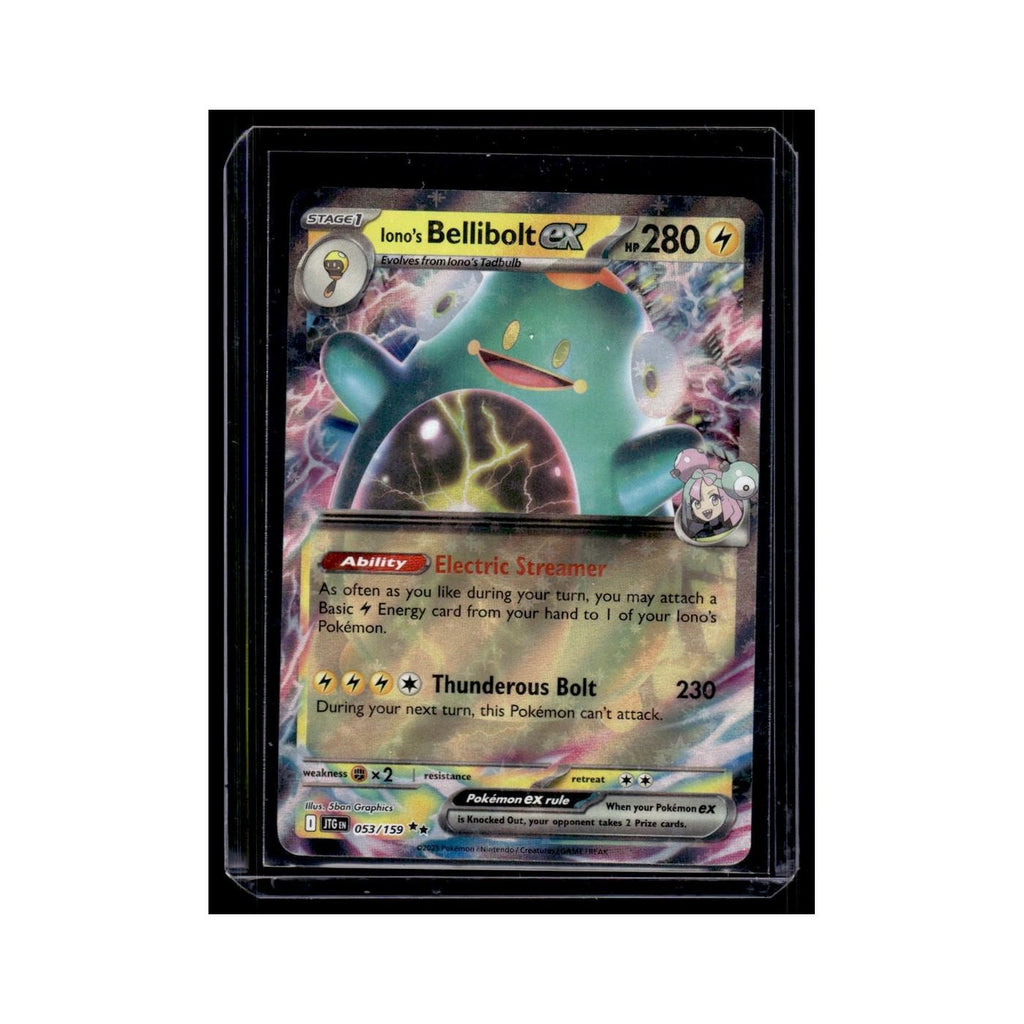 Iono's Bellibolt ex 2025 Scarlet Violet Journey Together #53 Pokemon Card NM