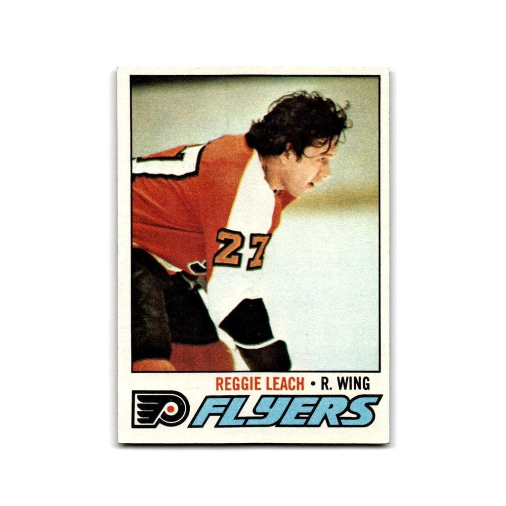 1977 Topps Reggie Leach Philadelphia Flyers #185