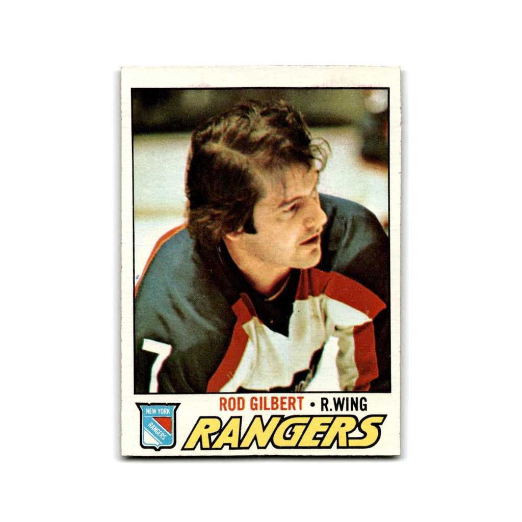1977 Topps Rod Gilbert New York Rangers #25
