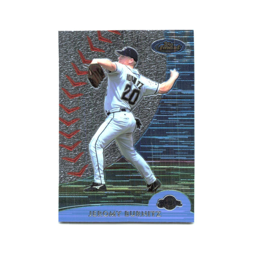 2000 Finest Jeromy Burnitz Brewers #12