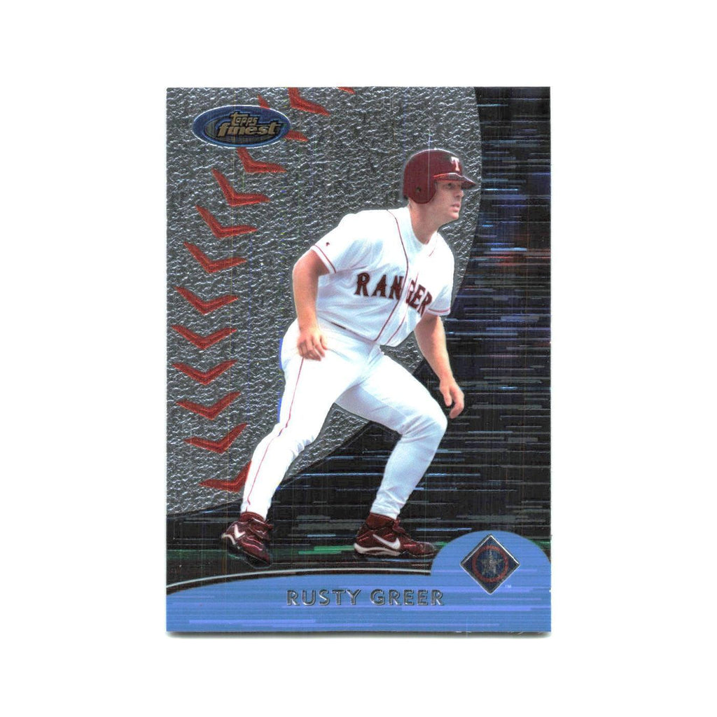 2000 Finest Rusty Greer Rangers #8
