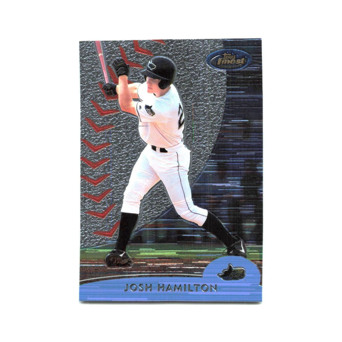 2000 Finest Josh Hamilton Rays #81