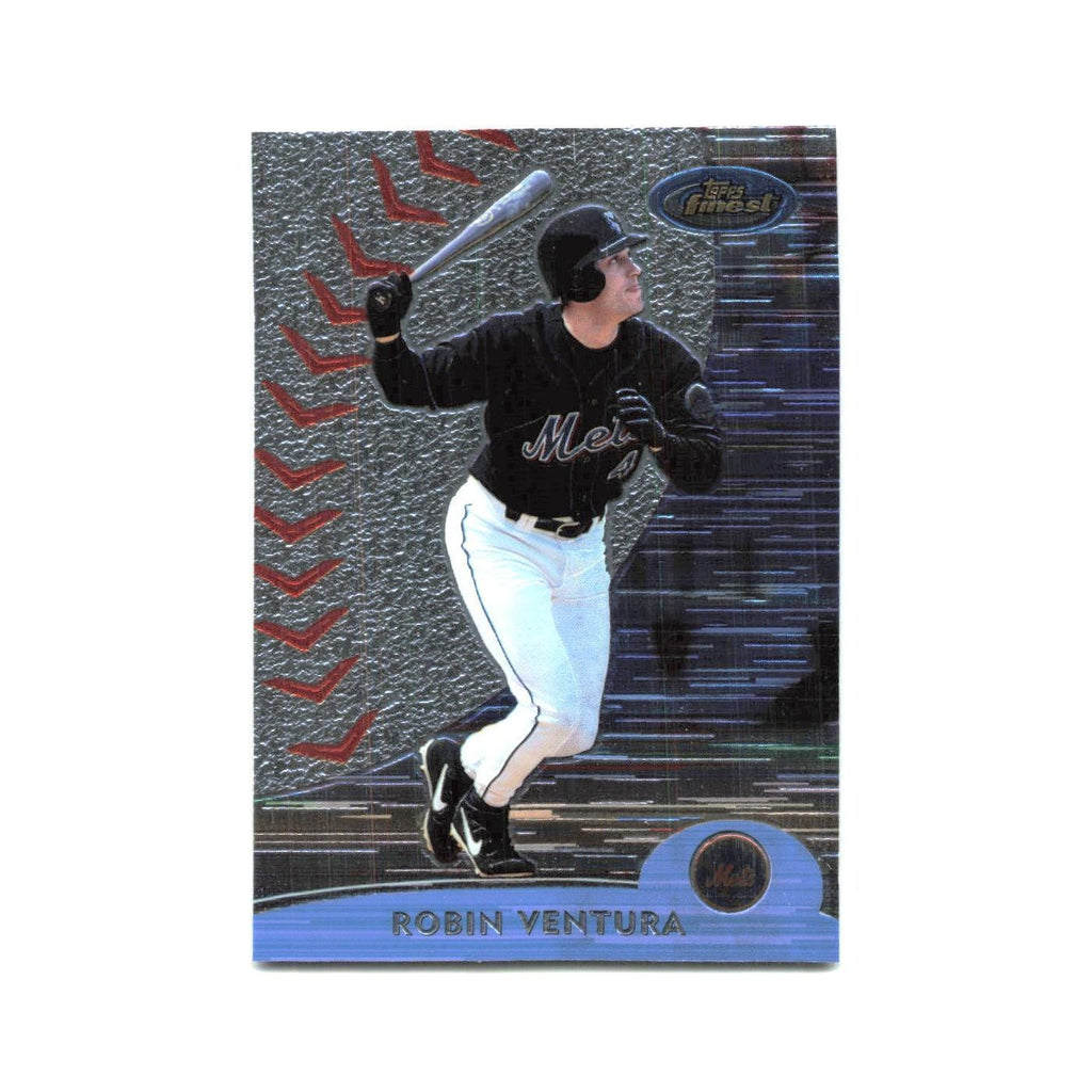 2000 Finest Robin Ventura Mets #4