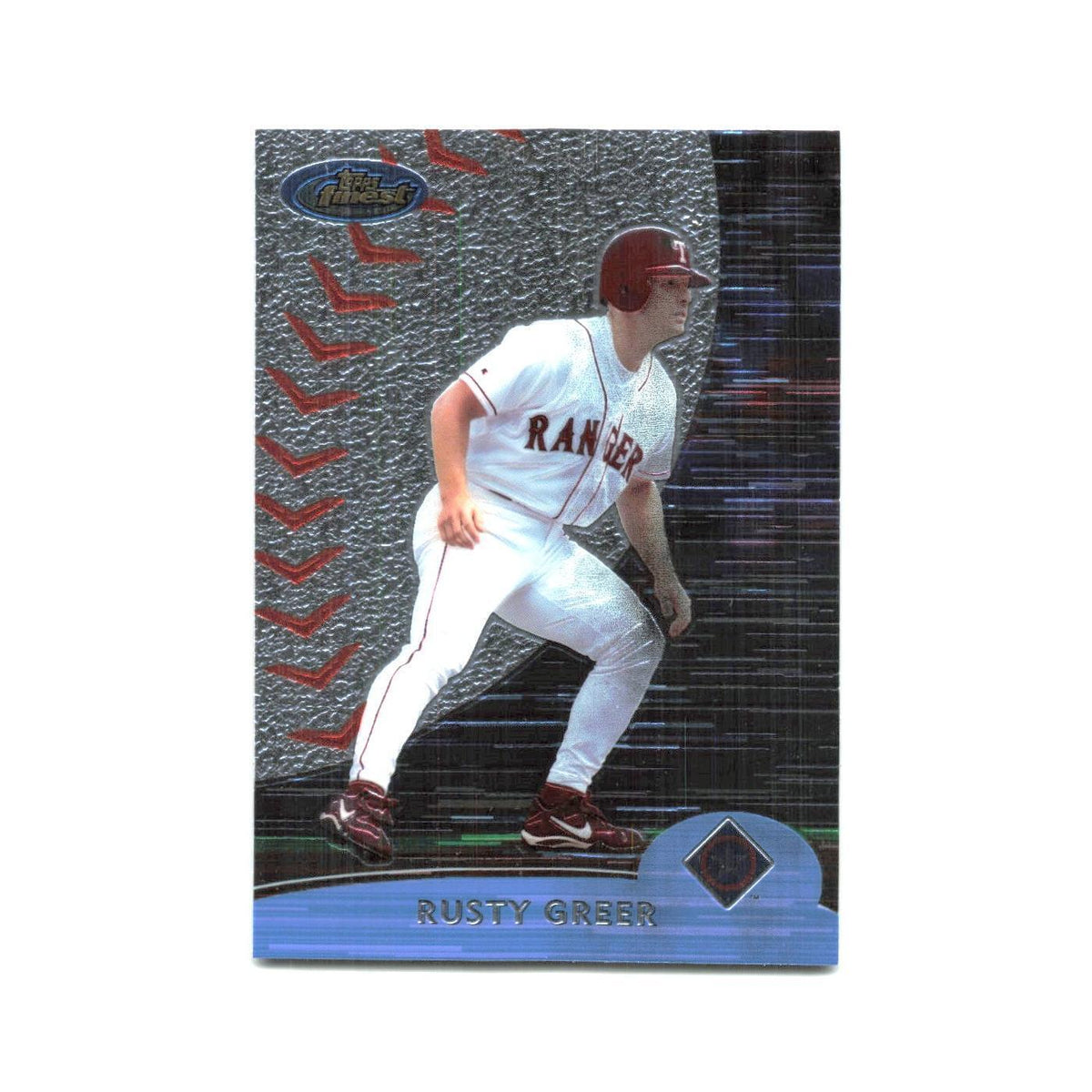 2000 Finest Rusty Greer Rangers #8
