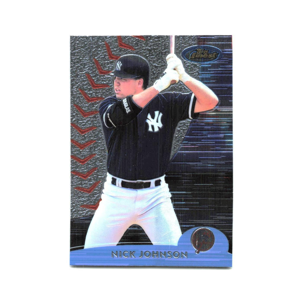 2000 Finest Nick Johnson Yankees #85