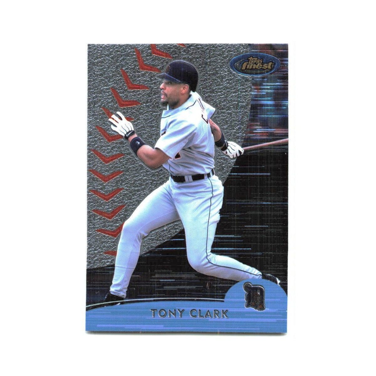 2000 Finest Tony Clark Tigers #53