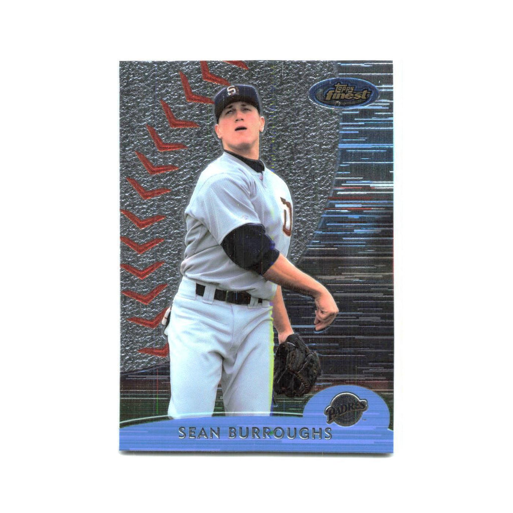 2000 Finest Sean Burroughs Padres #91