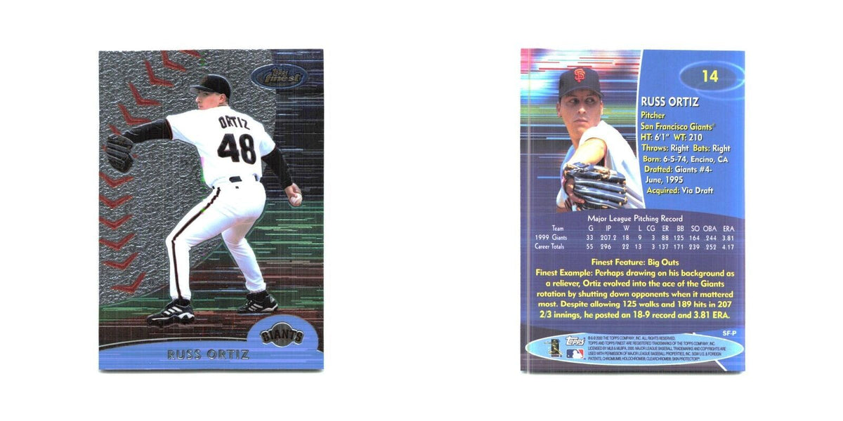 2000 Finest Russ Ortiz Giants #14