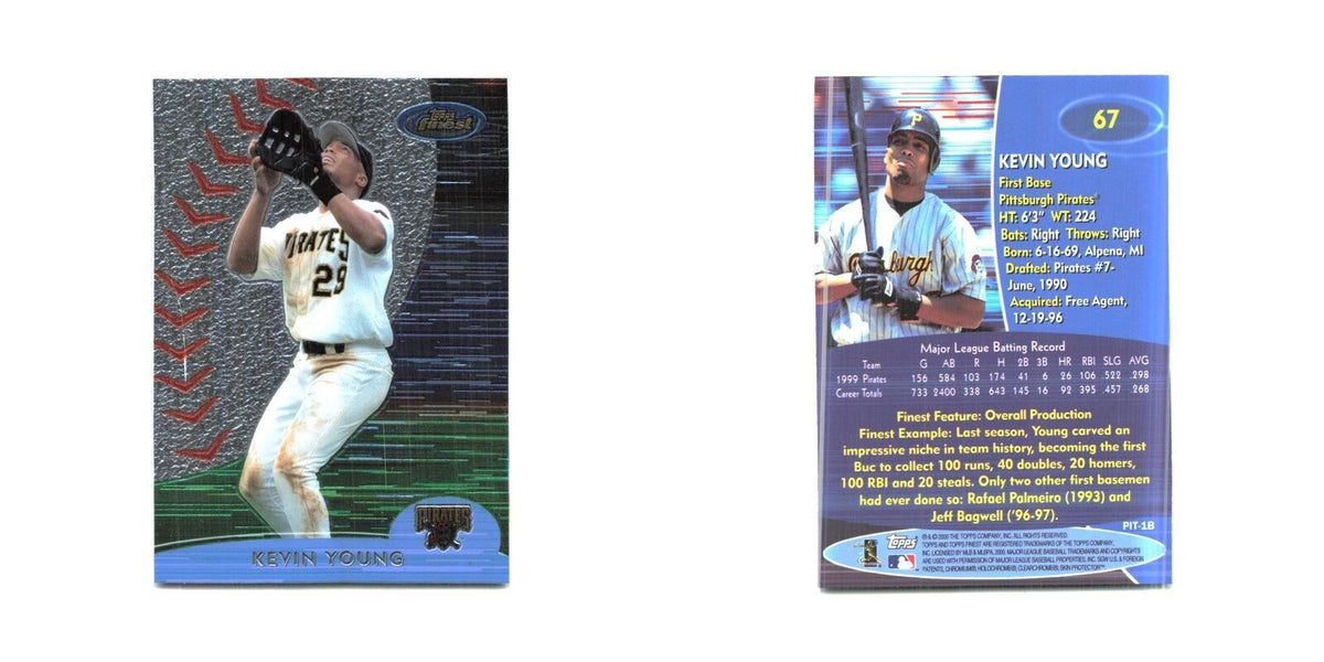 2000 Finest Kevin Young Pirates #67