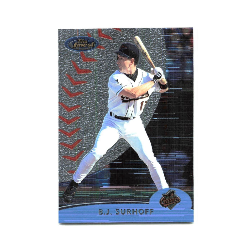2000 Finest B.J. Surhoff Orioles #29