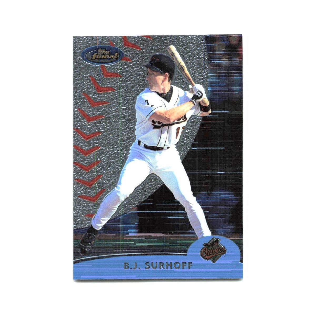 2000 Finest B.J. Surhoff Orioles #29