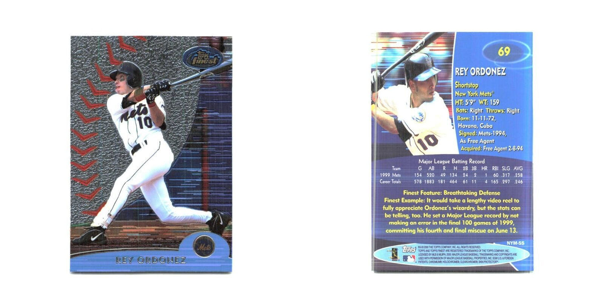 2000 Finest Rey Ordonez Mets #69