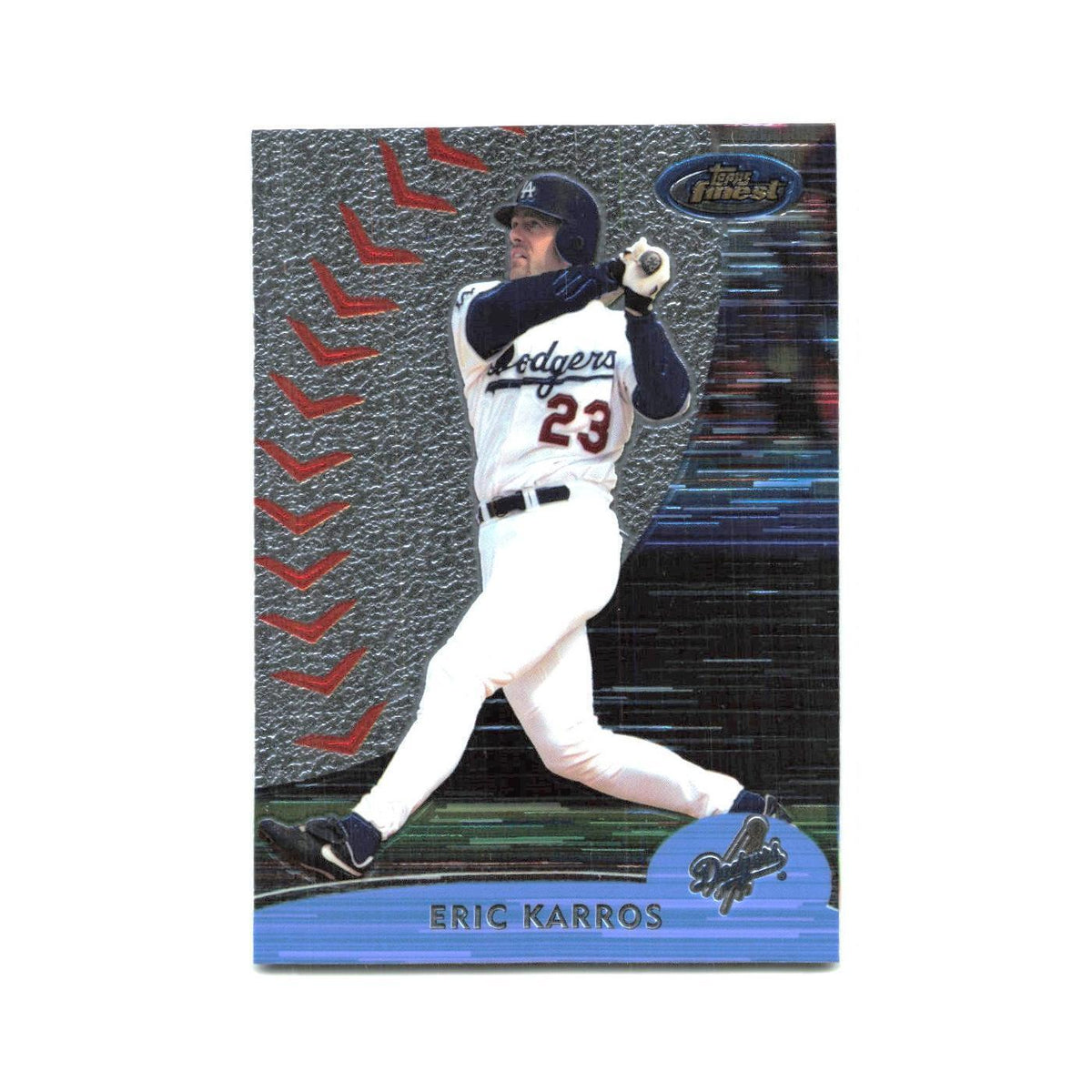 2000 Finest Eric Karros Dodgers #24