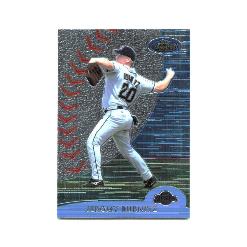 2000 Finest Jeromy Burnitz Brewers #12