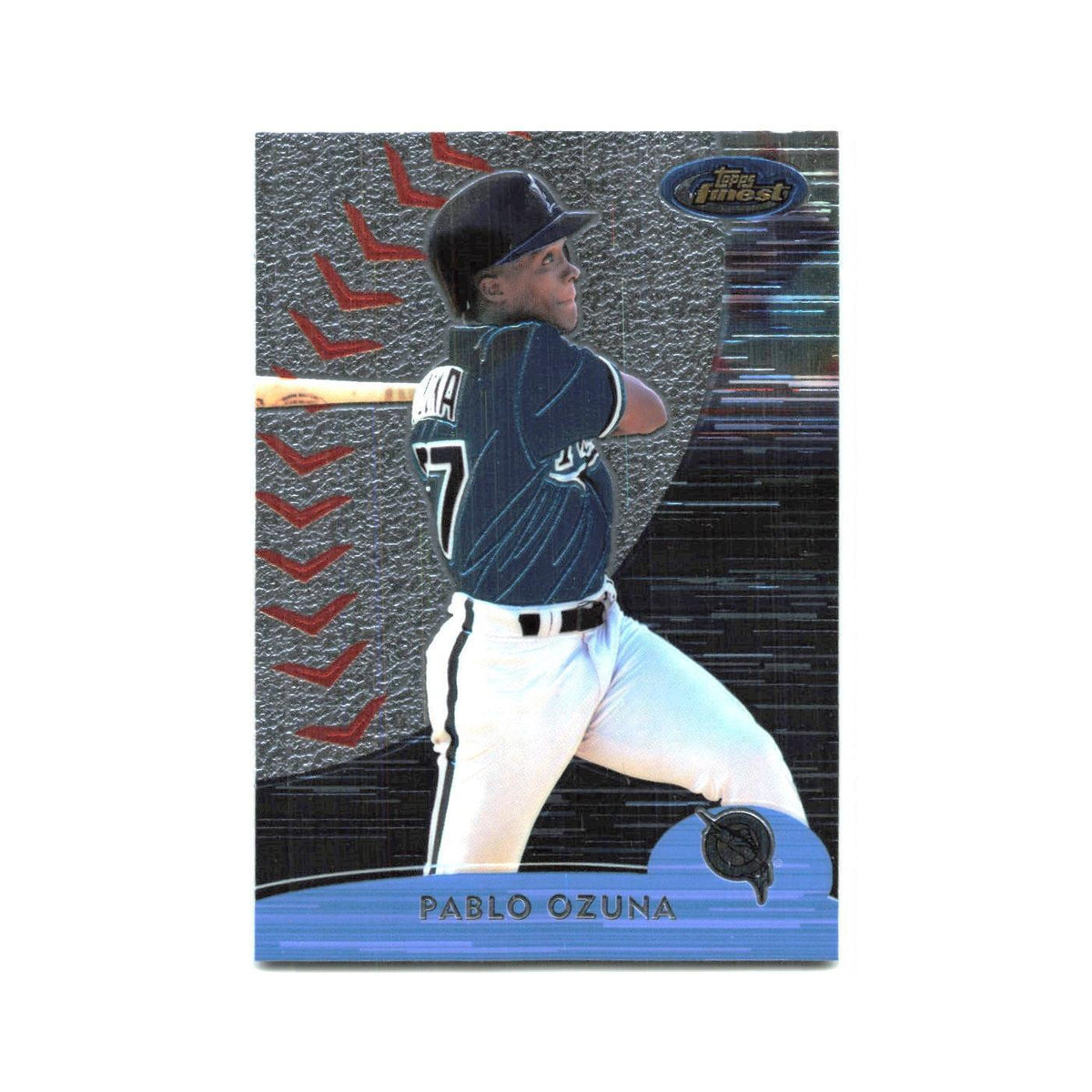 2000 Finest Pablo Ozuna Florida Marlins #86