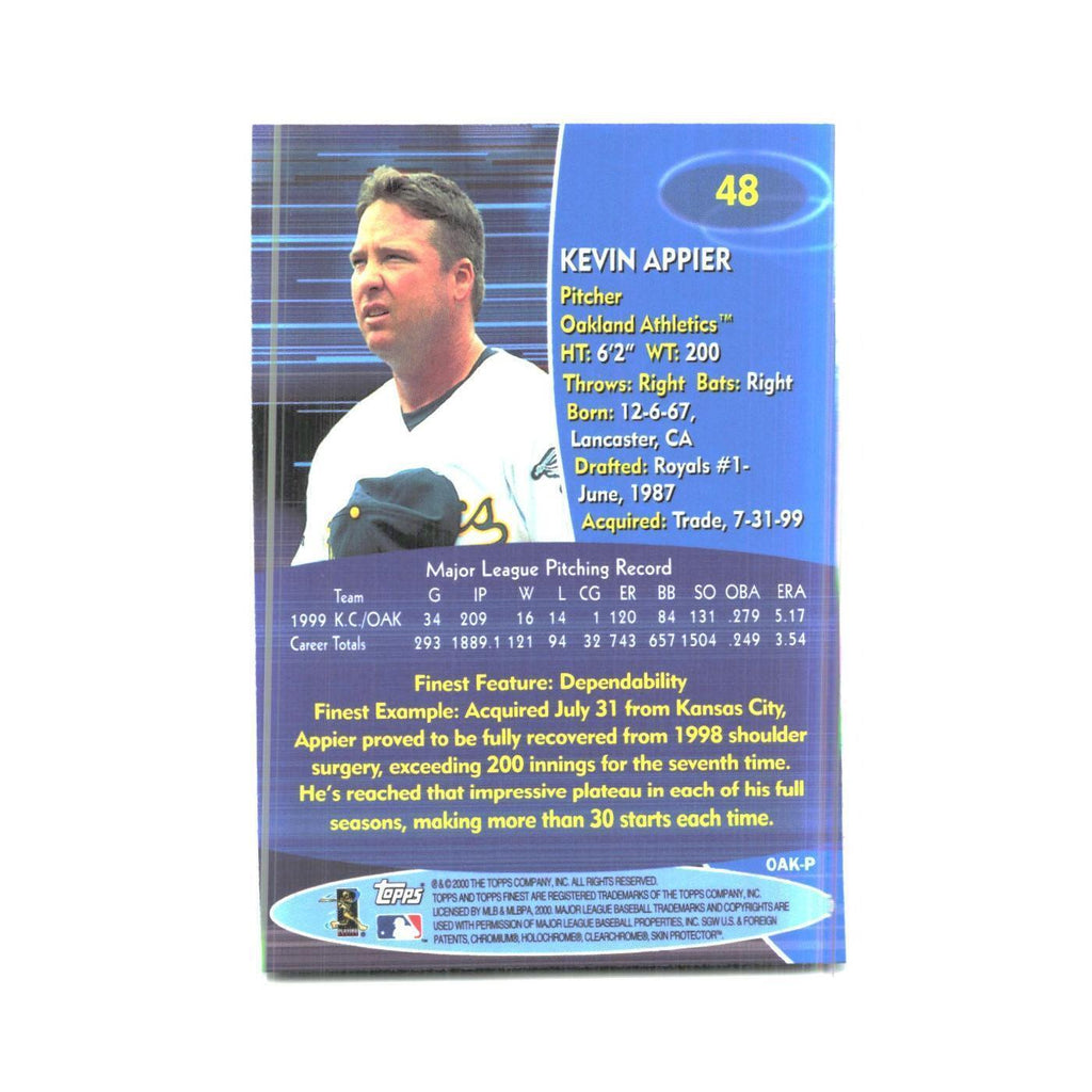 2000 Finest Kevin Appier Athletics #48