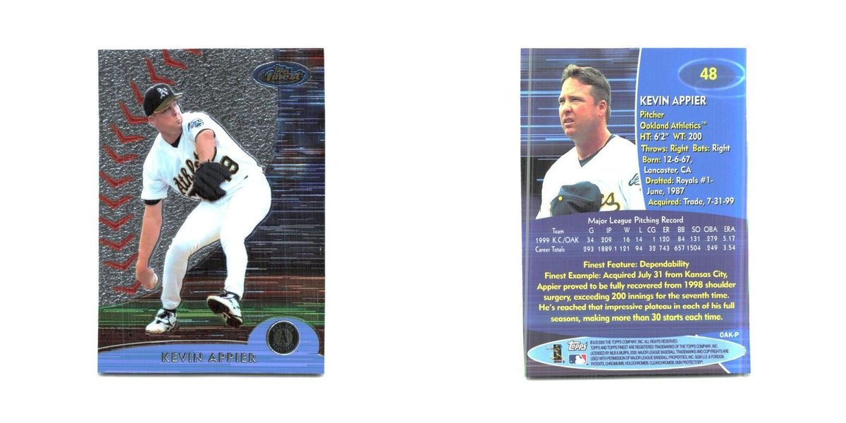 2000 Finest Kevin Appier Athletics #48