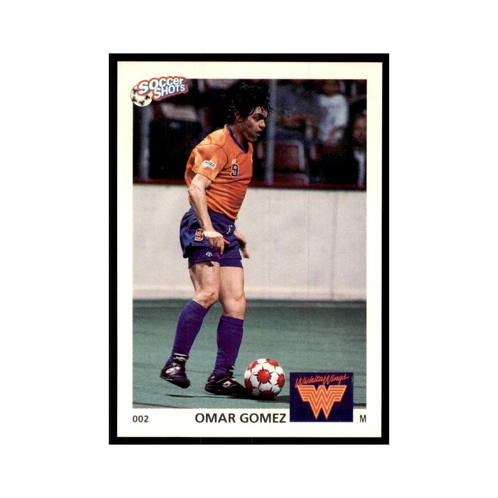 1991 World Soccer Promotion Omar Gomez Soccer Cards #2