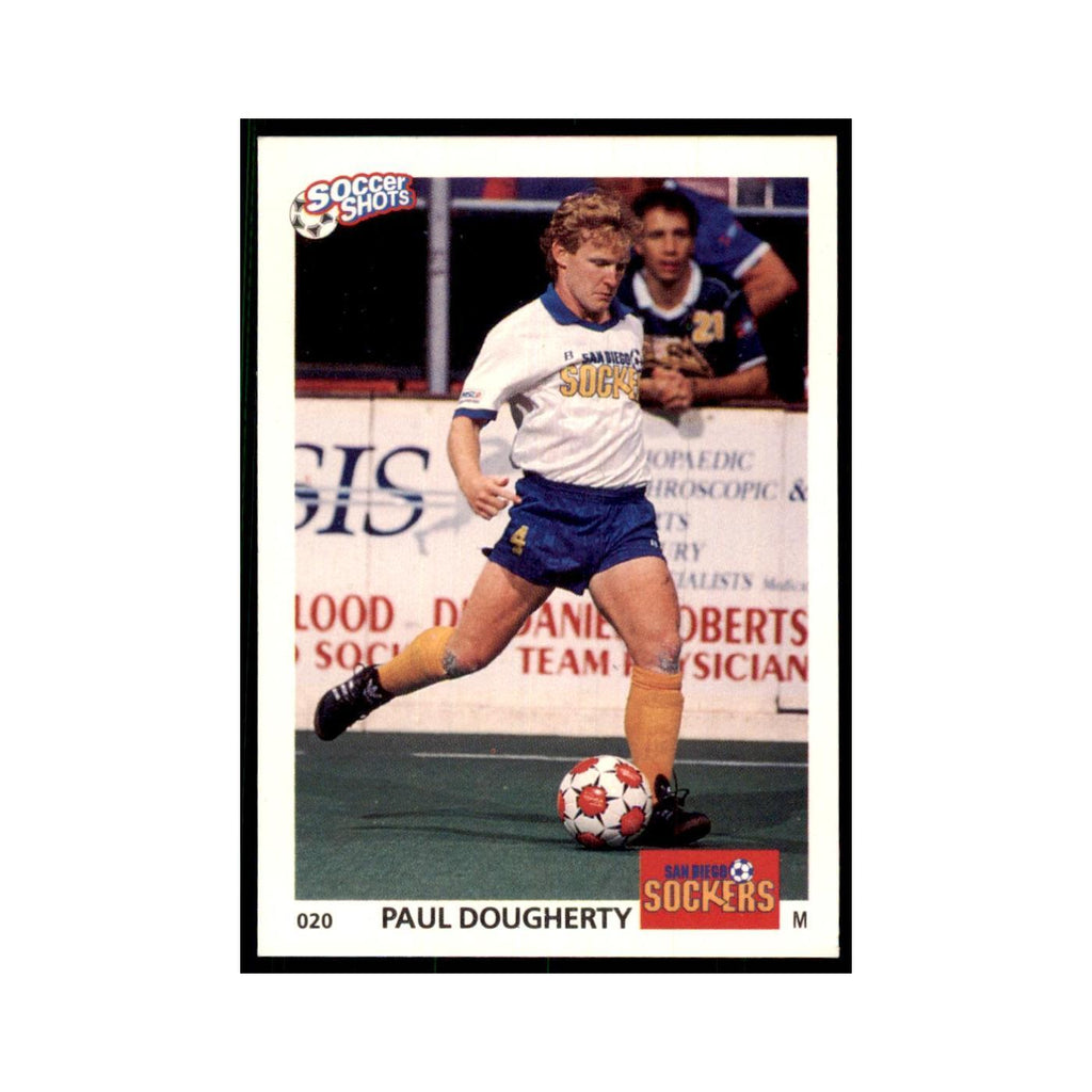 1991 World Soccer Promotion Paul Dougherty Soccer Cards #20
