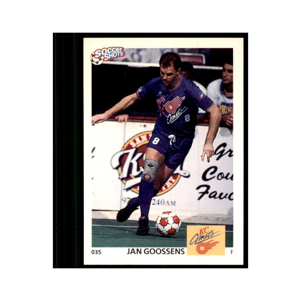 1991 World Soccer Promotion Jan Goossens Soccer Cards #35