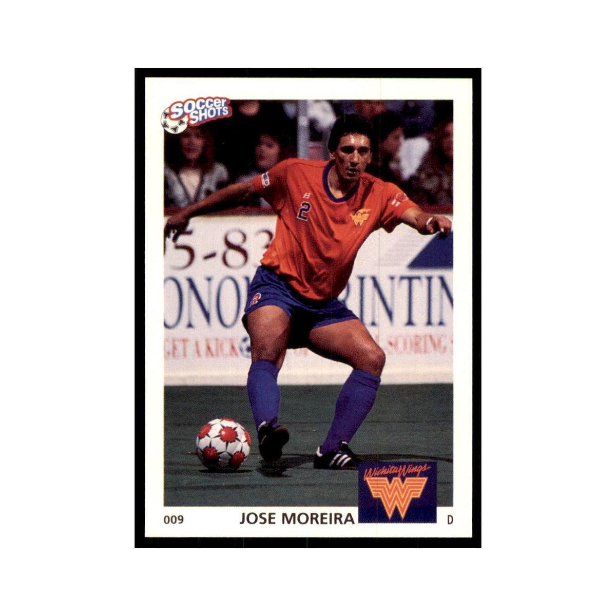 1991 World Soccer Promotion Jose Moreira Soccer Cards #9