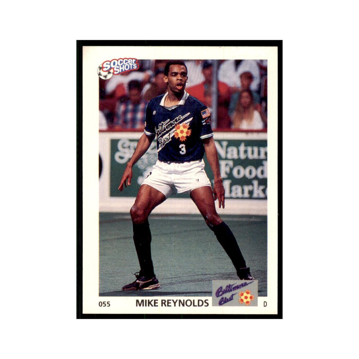 1991 World Soccer Promotion Mike Reynolds Soccer Cards #55