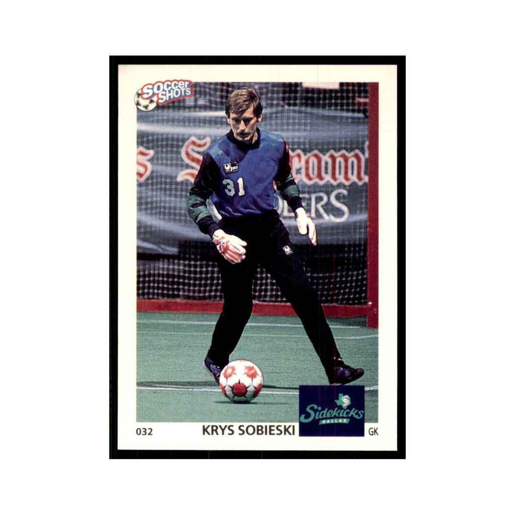 1991 World Soccer Promotion Krys Sobieski Soccer Cards #32