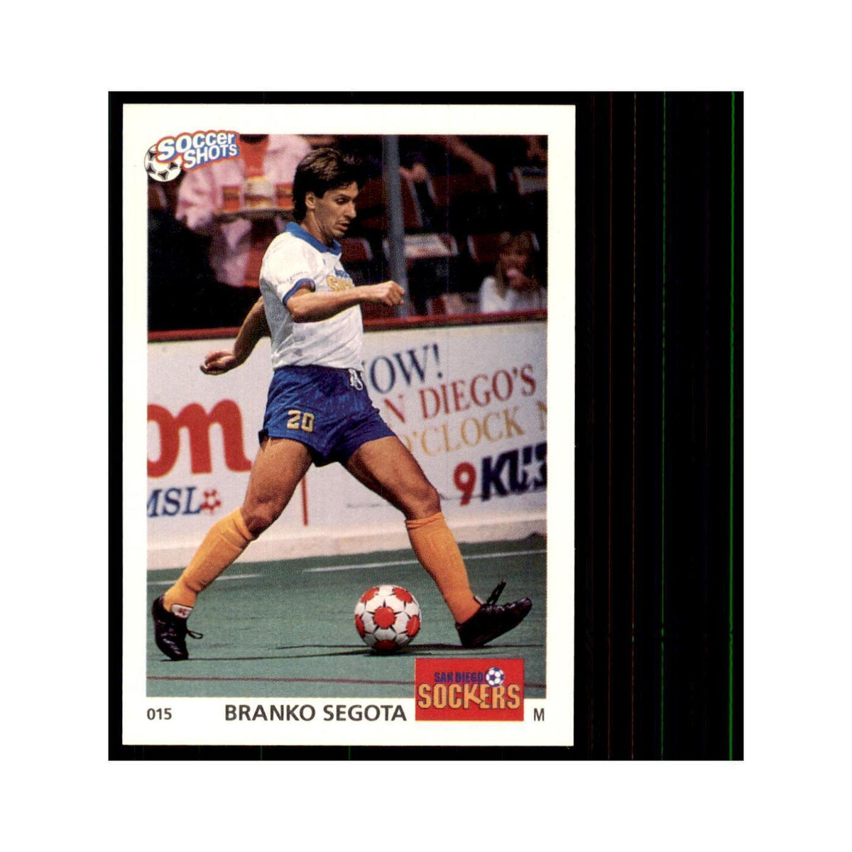 1991 World Soccer Promotion Branko Segota Soccer Cards #15