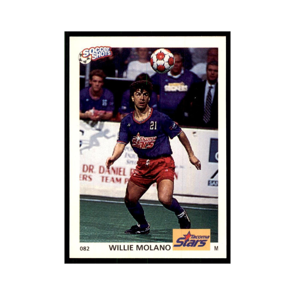 1991 World Soccer Promotion Willie Molano Soccer Cards #82