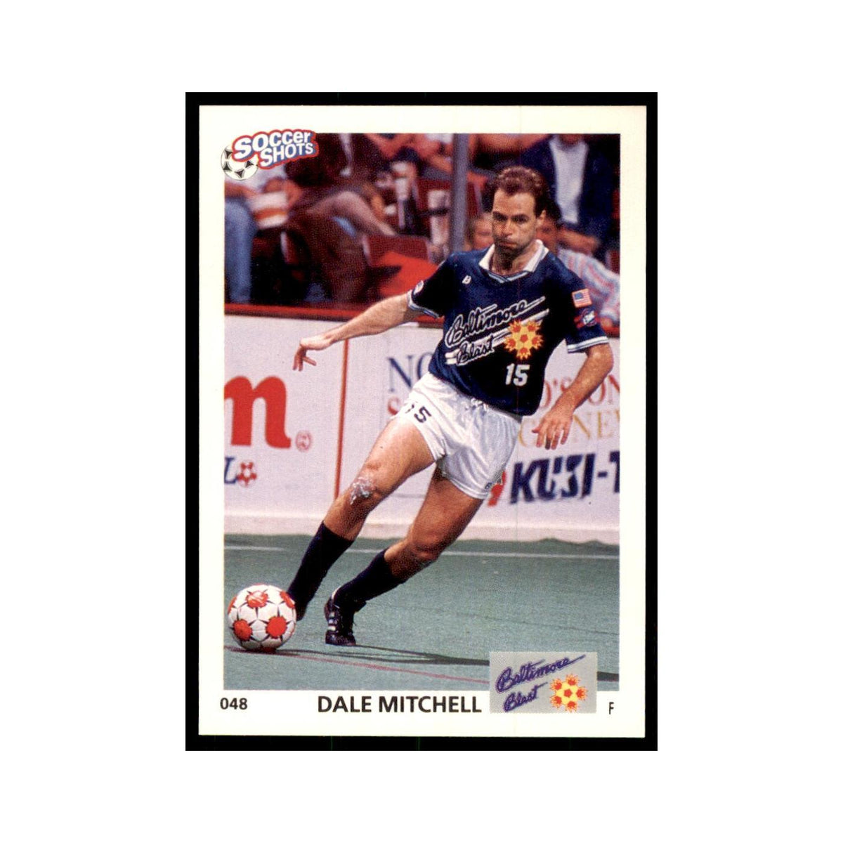 1991 World Soccer Promotion Dale Mitchell Soccer Cards #48
