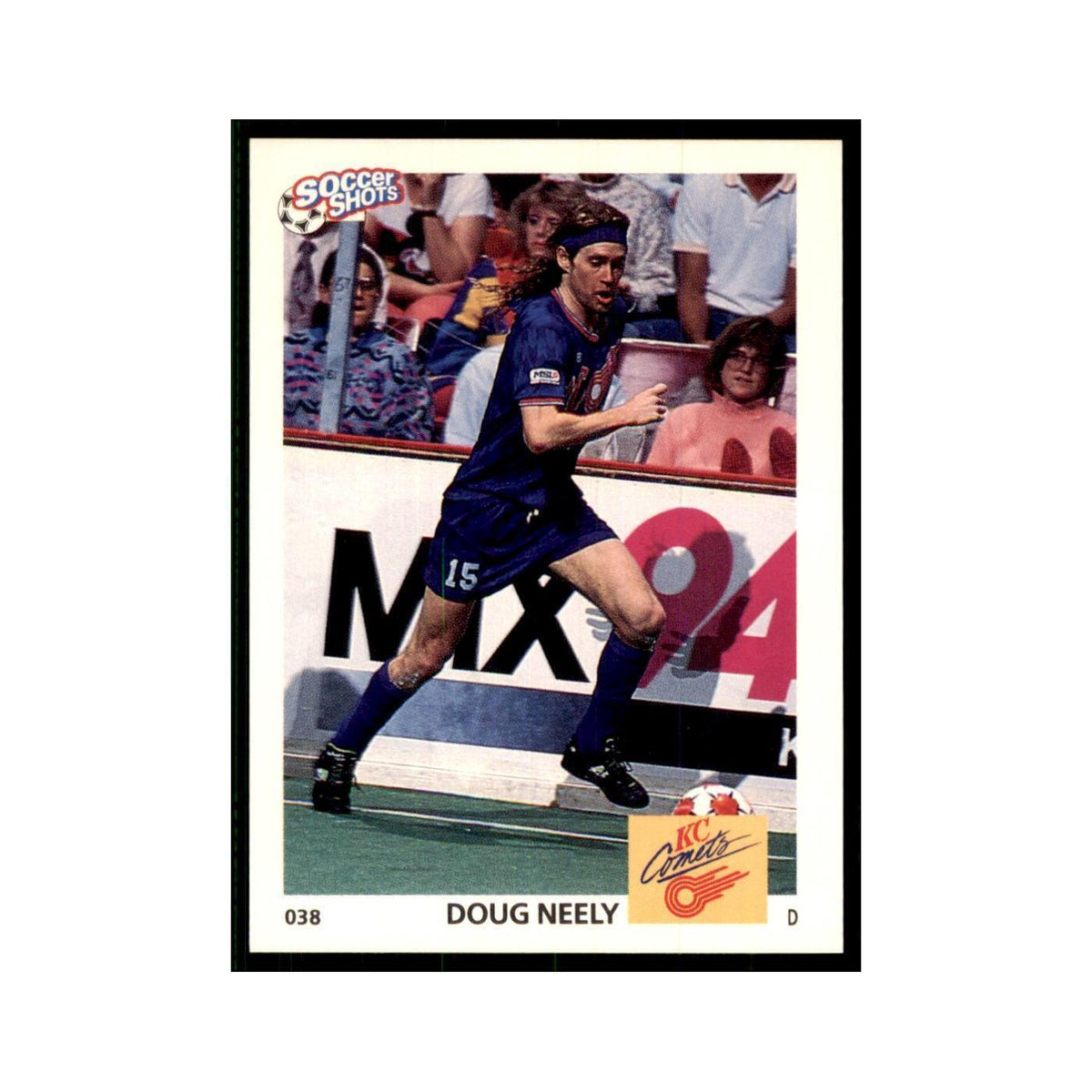1991 World Soccer Promotion Doug Neely Soccer Cards #38
