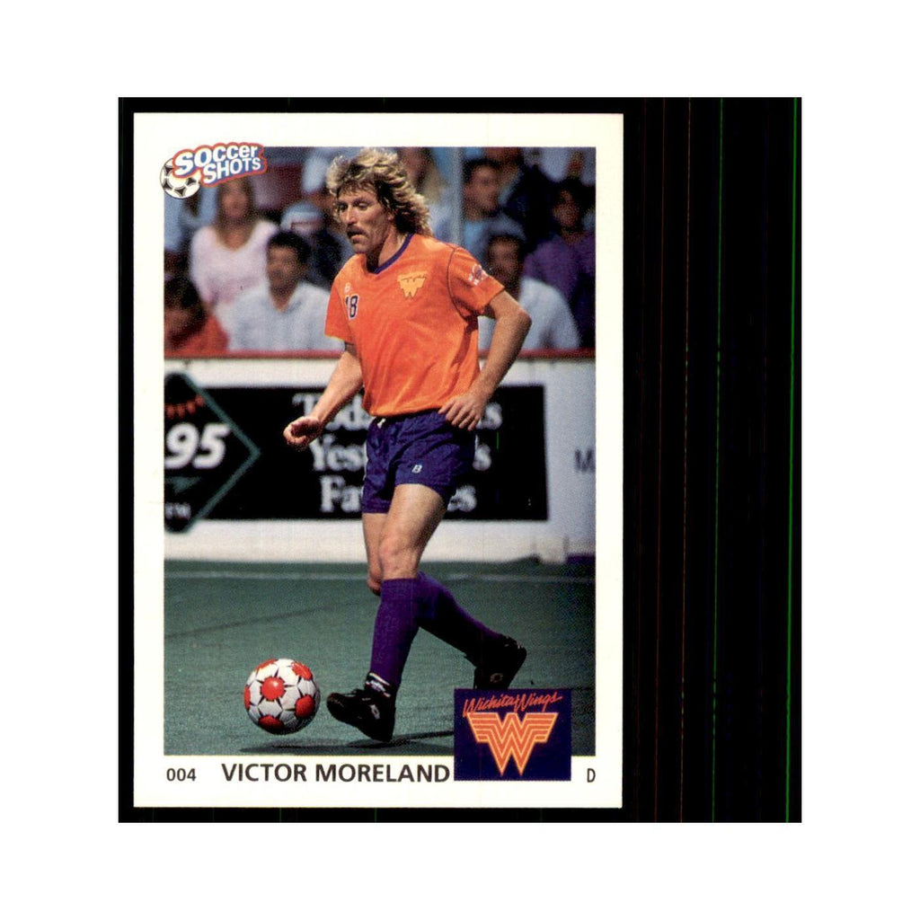 1991 World Soccer Promotion Victor Moreland Soccer Cards #4