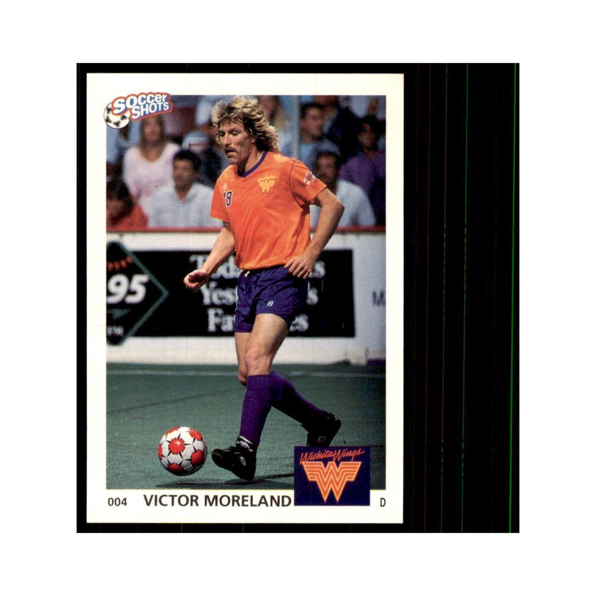 1991 World Soccer Promotion Victor Moreland Soccer Cards #4
