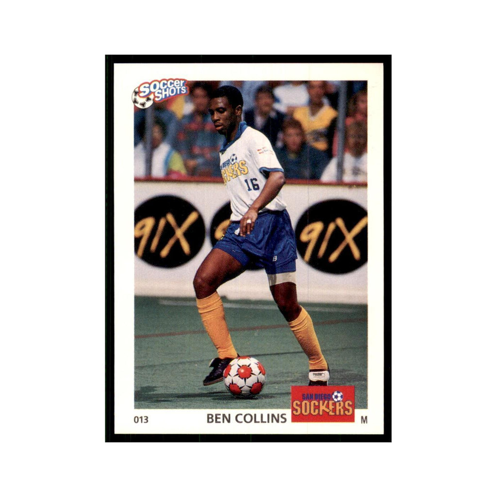 1991 World Soccer Promotion Ben Collins Soccer Cards #13