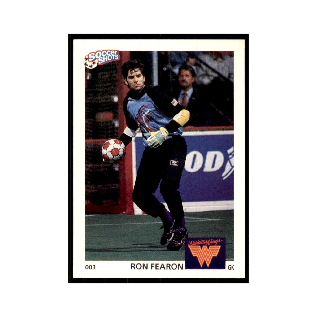 1991 World Soccer Promotion Ron Fearon Soccer Cards #3