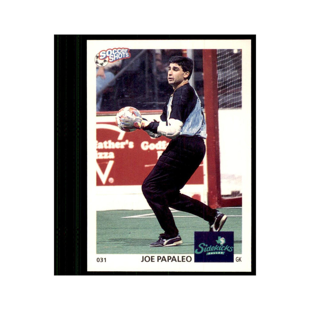 1991 World Soccer Promotion Joe Papaleo Soccer Cards #31