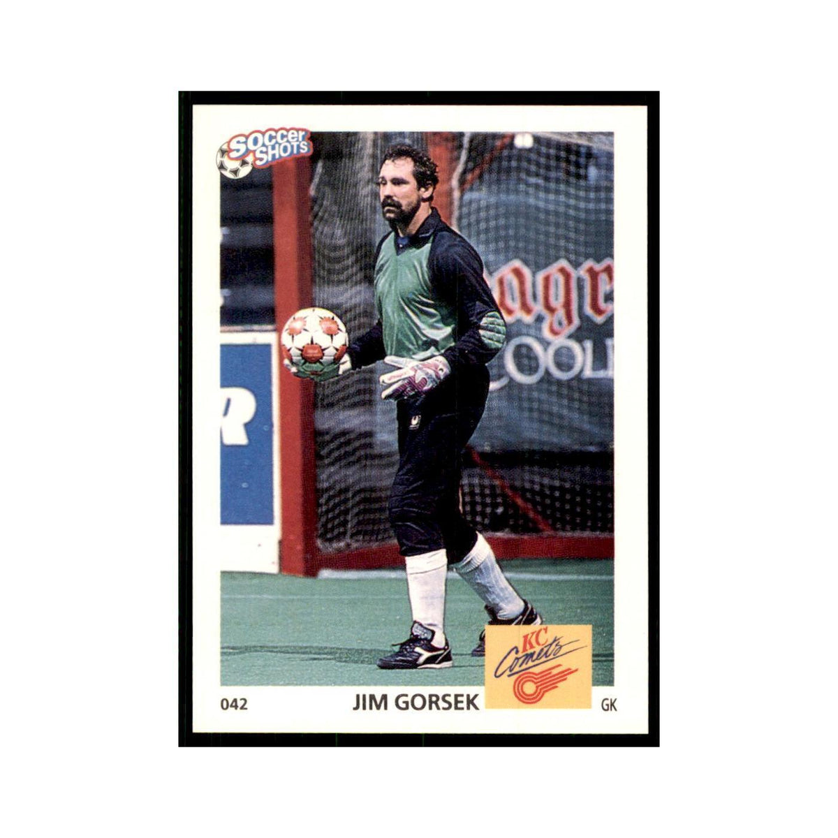 1991 World Soccer Promotion Jim Gorsek Soccer Cards #42