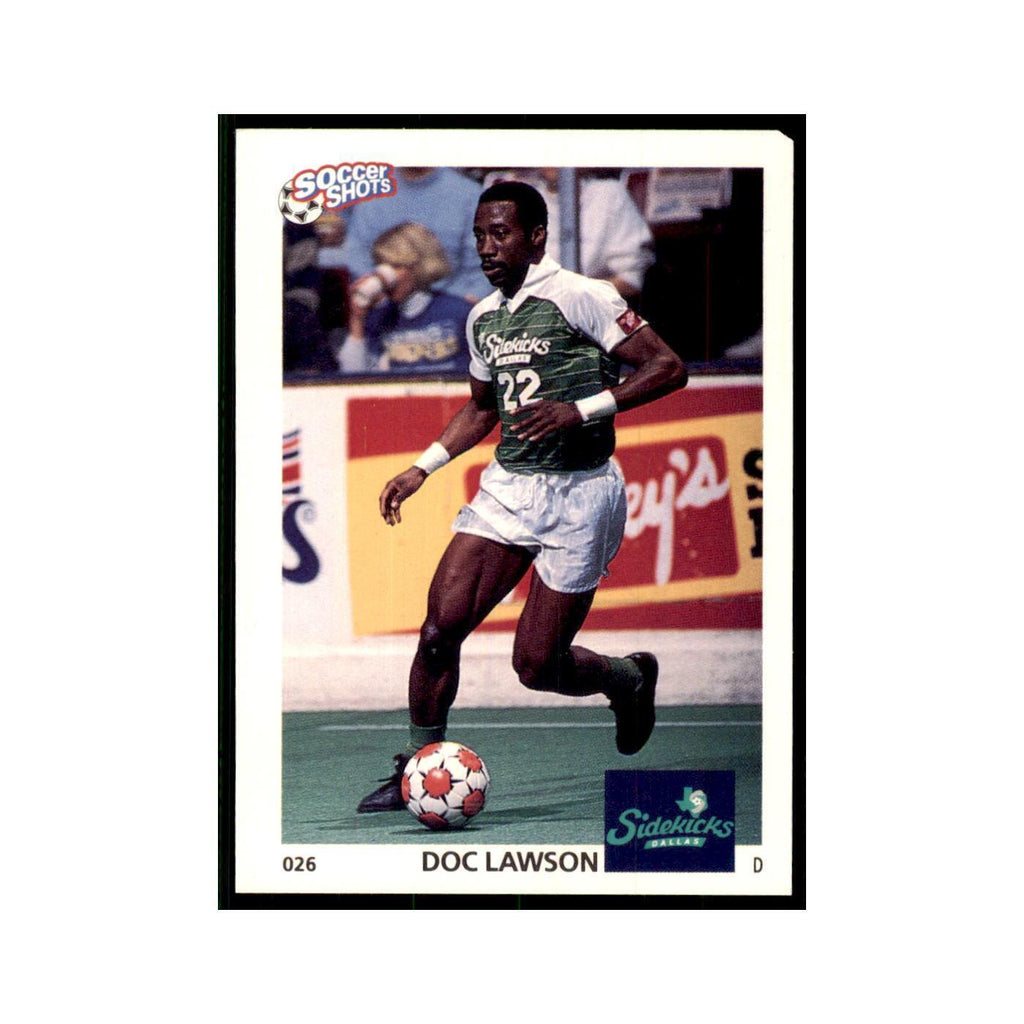 1991 World Soccer Promotion Doc Lawson Soccer Cards #26