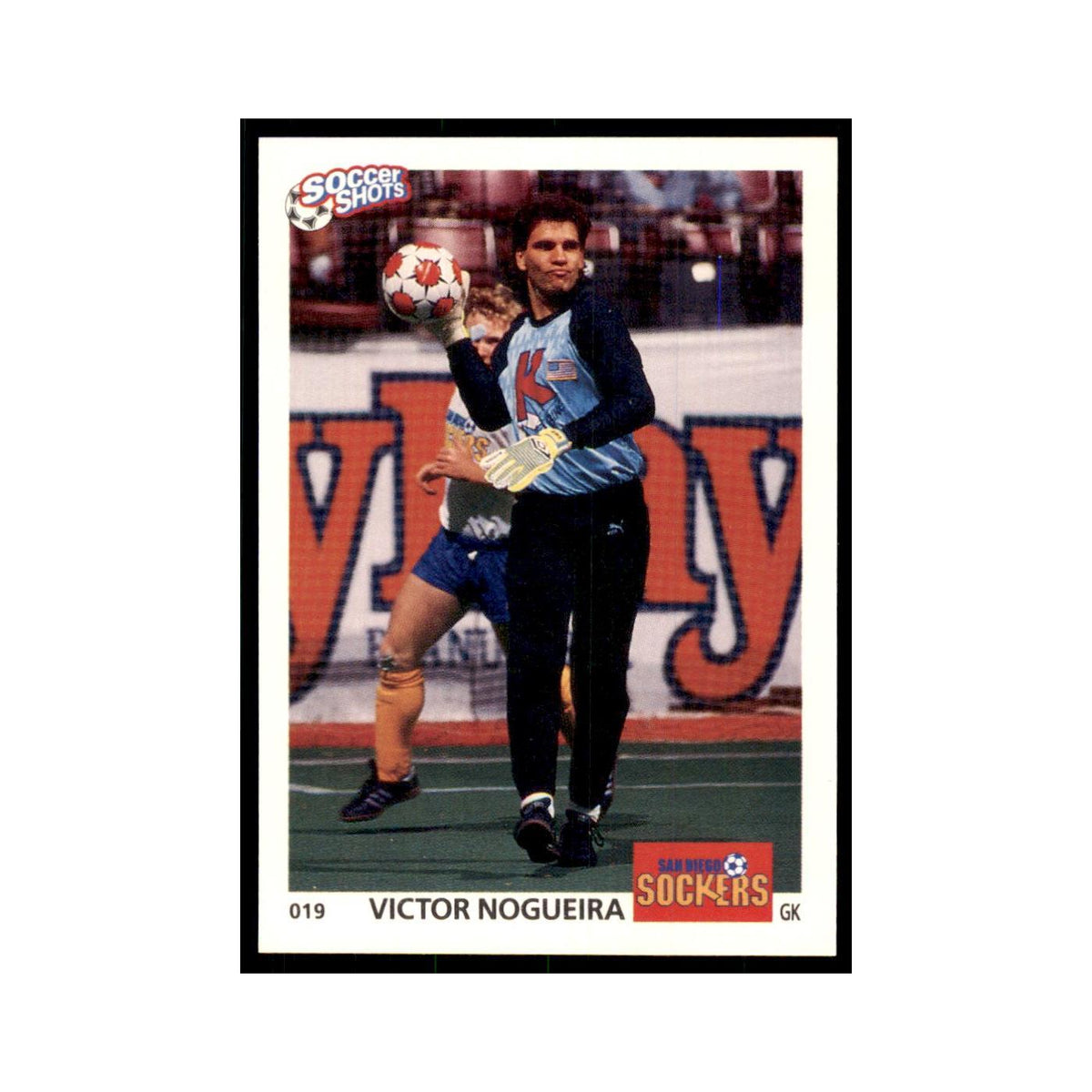 1991 World Soccer Promotion Victor Nogueira Soccer Cards #19