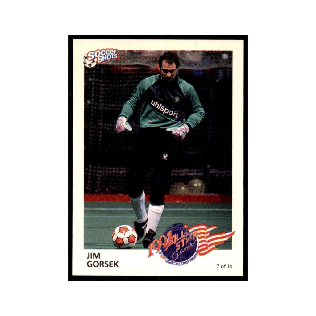 1991 World Soccer Promotion Jim Gorsek Soccer Cards #7