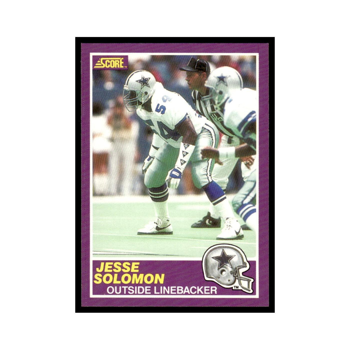 1989 Score Supplemental Jesse Solomon Cowboys #383S