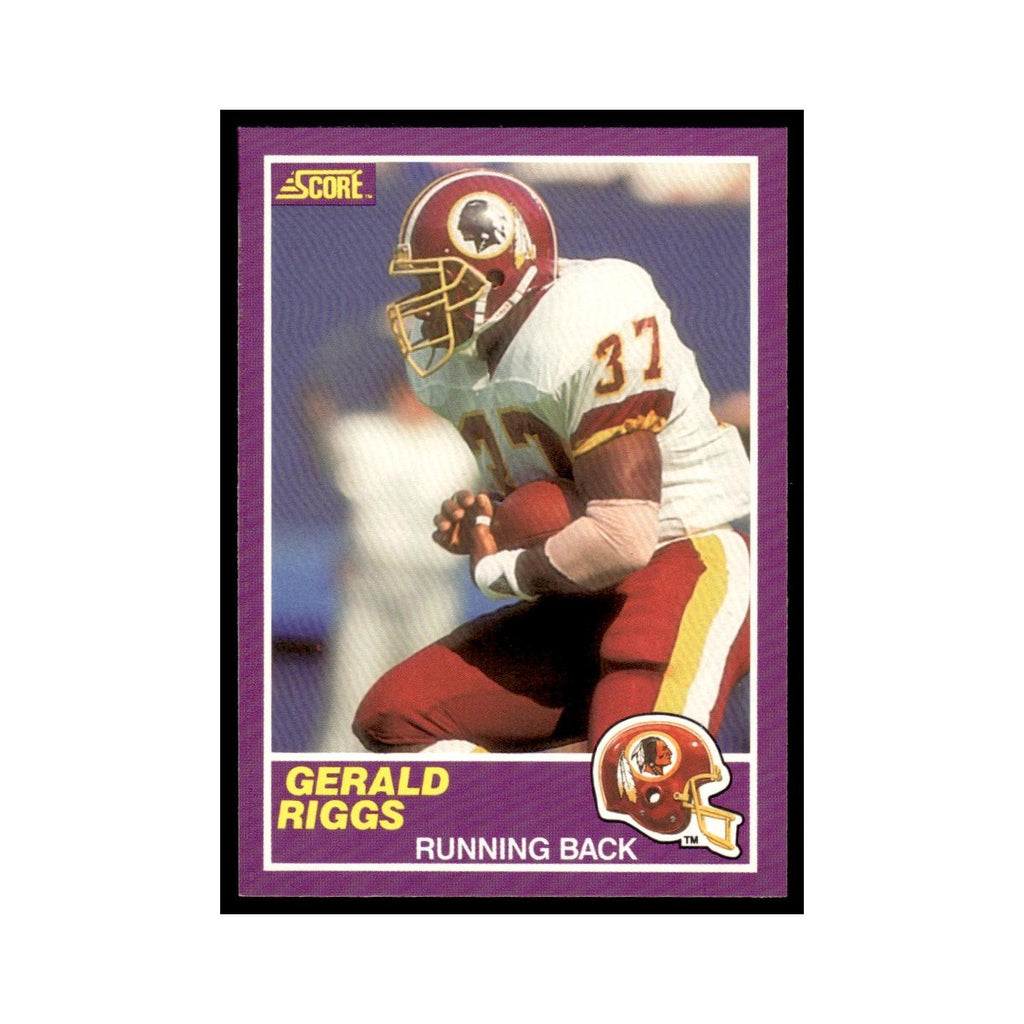 1989 Score Supplemental Gerald Riggs Redskins #357S