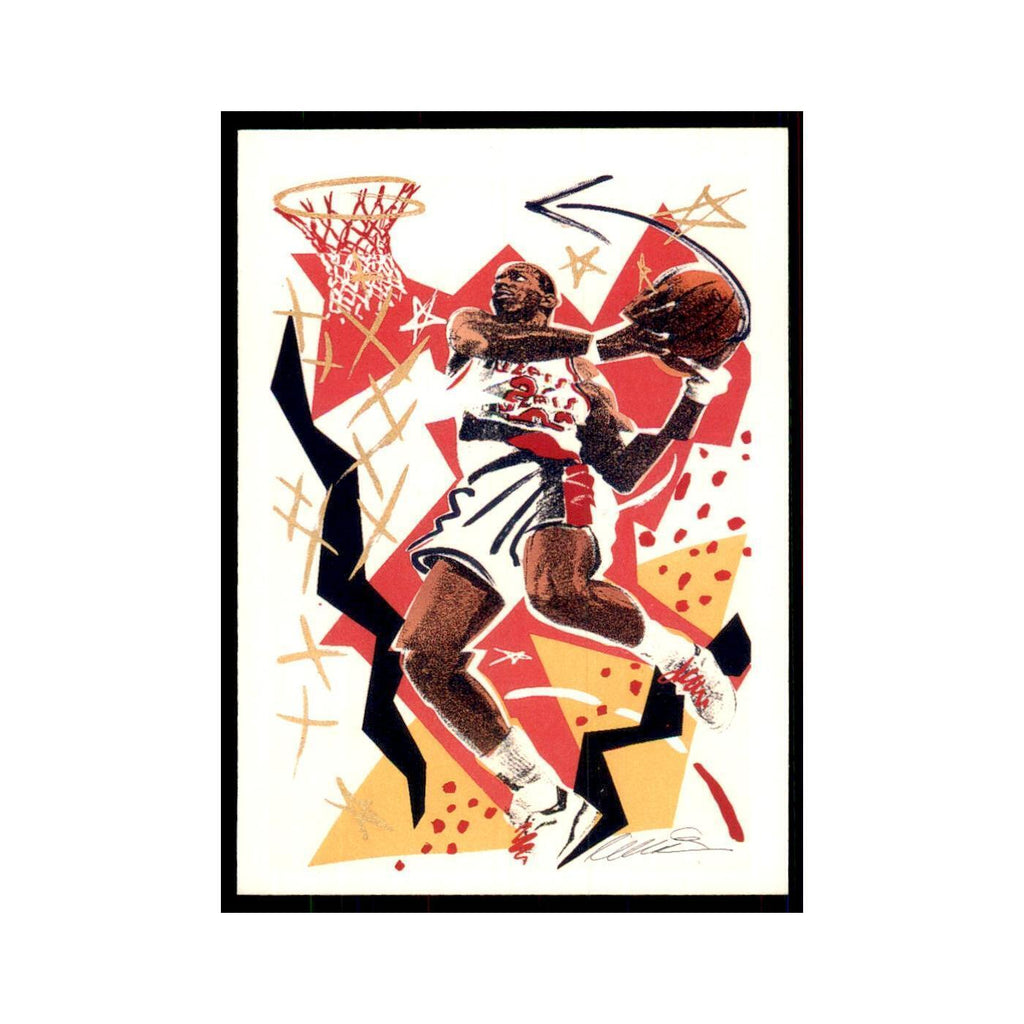 1990 NBA Hoops Clyde Drexler Basketball Cards #376